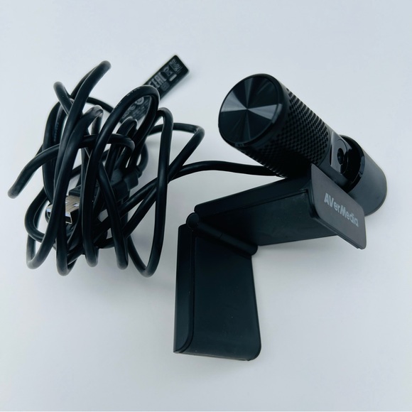 Aver Media Live Streamer Black Camera PW313 USB 2.0 Clip-on WebCam Full HD 1080p - Picture 3 of 10